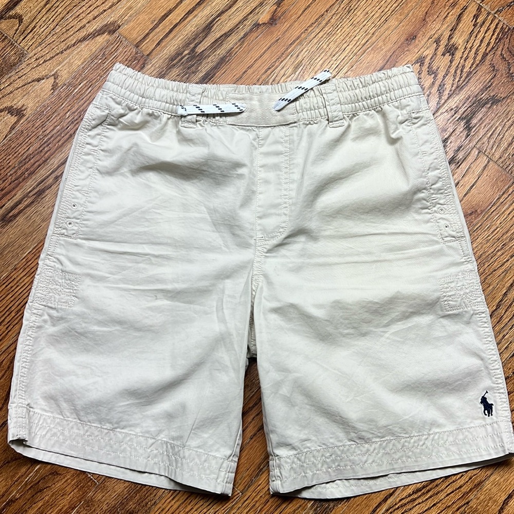 Polo Ralph Lauren Boys Sand Parachute Rugby Twill Shorts  | Size L 14-16